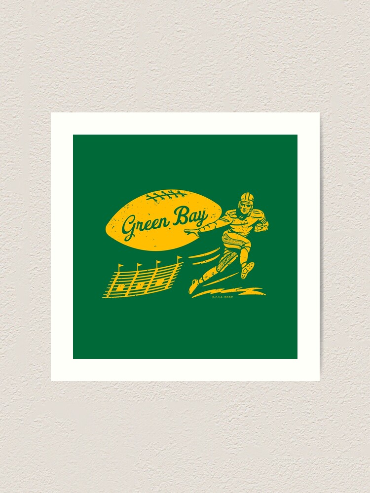 Green Bay Packers Vintage Wall Art 