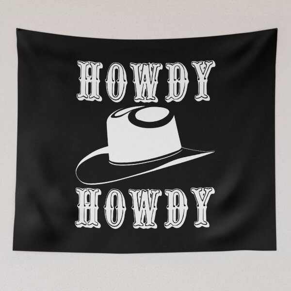 Item preview, Howdy Howdy Cool Cowboy Hat Western designed and sold by TKsTees.