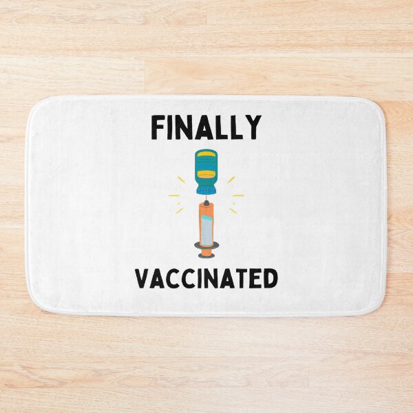 Item preview, Finally Vaccinated Saying 2021 Finally Vaccinated Corona Virus designed and sold by chetan786.