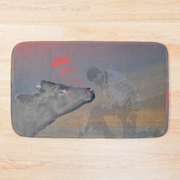 Item preview, Inhumane Enough Already, Awakening Sunrise Upon Calf and Matador designed and sold by SpiritGifts.
