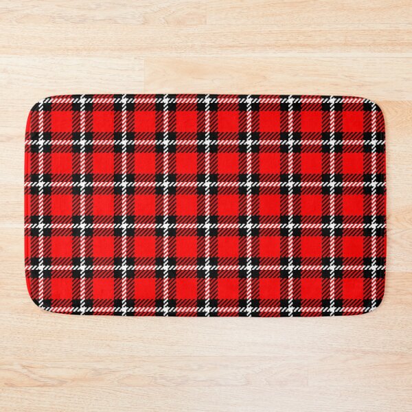 Item preview, Tartan Weave: Red Black White - Thistle designed and sold by DiscoGypsyFish.