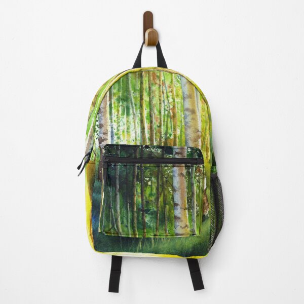 Item preview, Green Forest Watercolor Painting designed and sold by livianasgifts.