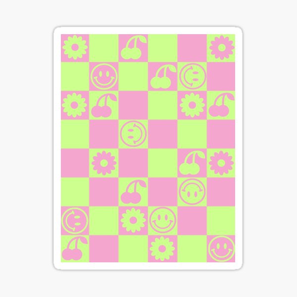 Vista previa del artículo con la obra «CUADROS FELICES - rosa pastel y verde», diseñado y vendido por Julia Santos.