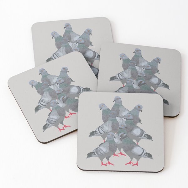 Item preview, Group of Pigeons designed and sold by Amy Hadden.