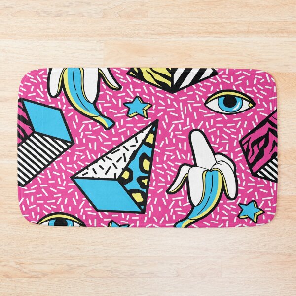 Item preview, Memphis Seamless Patterns With Geometric And Grid, Striped With Neon Colors designed and sold by shoppnow1.