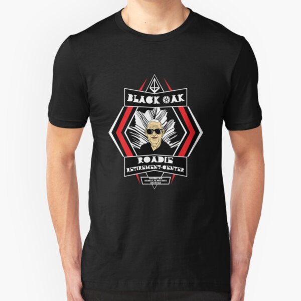 Black Oak - Roadie Retirement Center Slim Fit T-Shirt