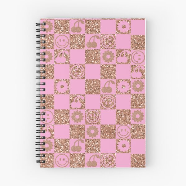 Item preview, HAPPY CHECKERS - rose gold designed and sold by Julia Santos.