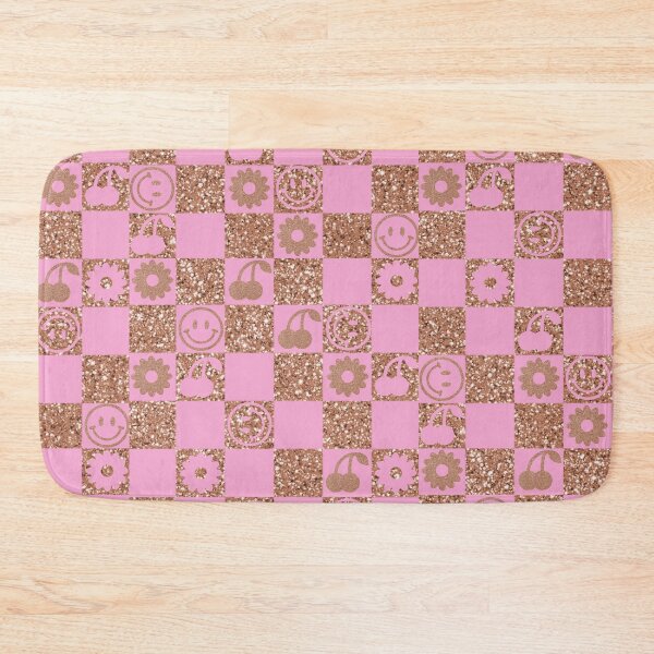 Item preview, HAPPY CHECKERS - rose gold designed and sold by Julia Santos.