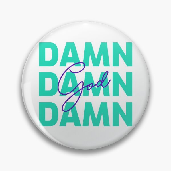 Item preview, Copie de God Damn designed and sold by DomZo.
