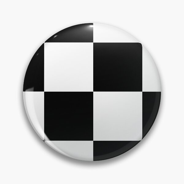 Item preview, Checkered (Large Squares) Black and White designed and sold by Tree45.