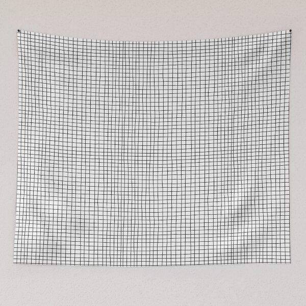 Item preview, White Grid designed and sold by The Wellington Boot.