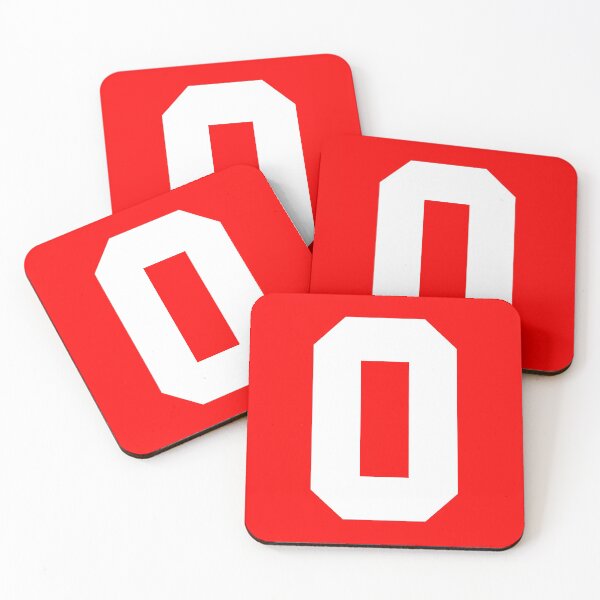 Item preview, Number 0 Sports Red designed and sold by Shariss.