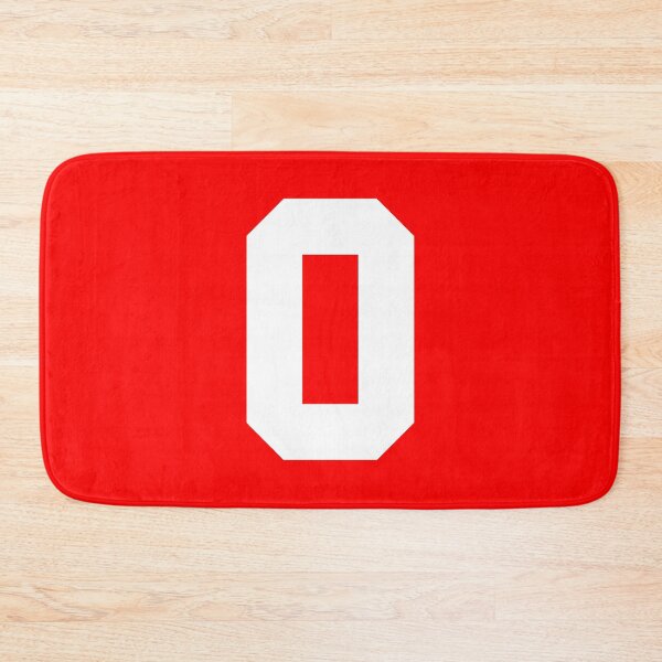 Item preview, Number 0 Sports Red designed and sold by Shariss.