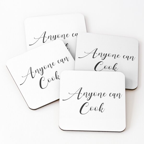 Item preview, Anyone can cook quote from Ratatouille  designed and sold by YonivanL.