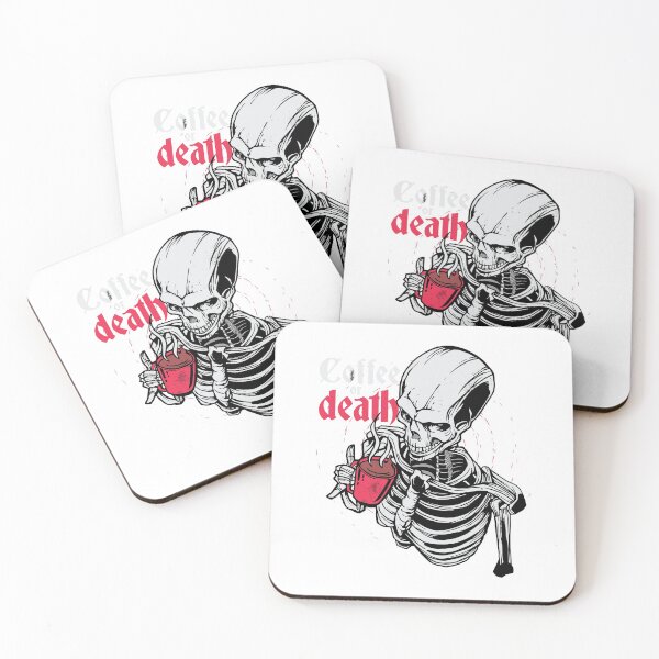 Item preview, Coffee or death , Skeleton Coffee Halloween  designed and sold by TRIBExSPACE.