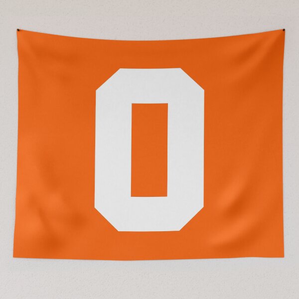 Item preview, Number 0 Sports Orange designed and sold by Shariss.