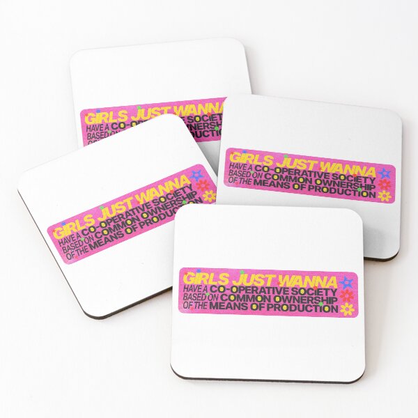 Item preview, Girls just wanna have a co-operative society based on common ownership of the means of production! designed and sold by clairesvoyant.