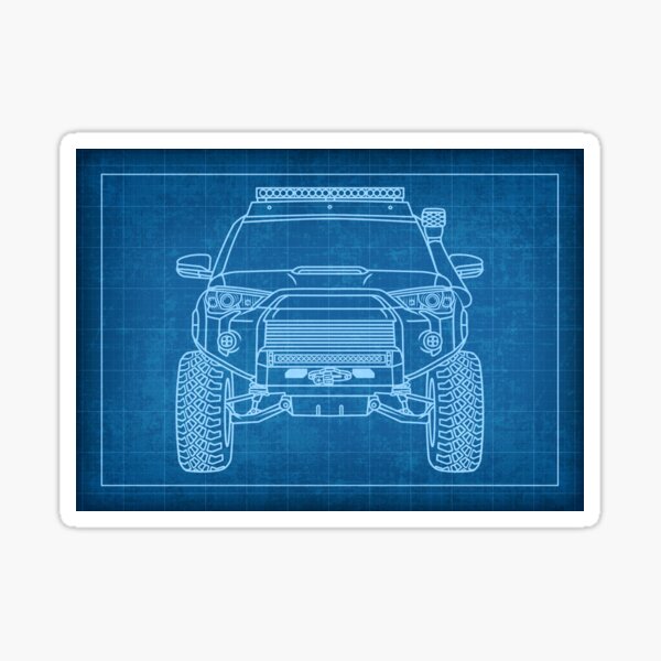 Item preview, Toyota 4runner Blueprint designed and sold by JDM Guyvit.