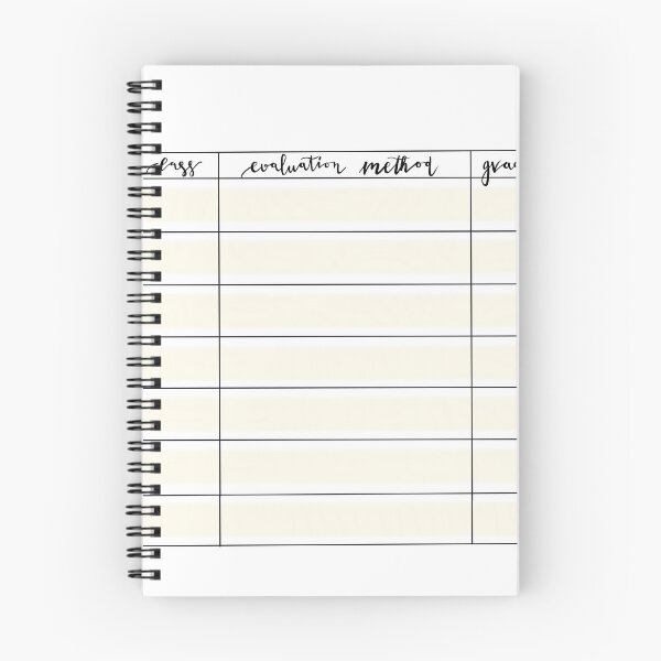 Item preview, Grade Tracker For Student Planner - Yellow designed and sold by CaosTranscrito.