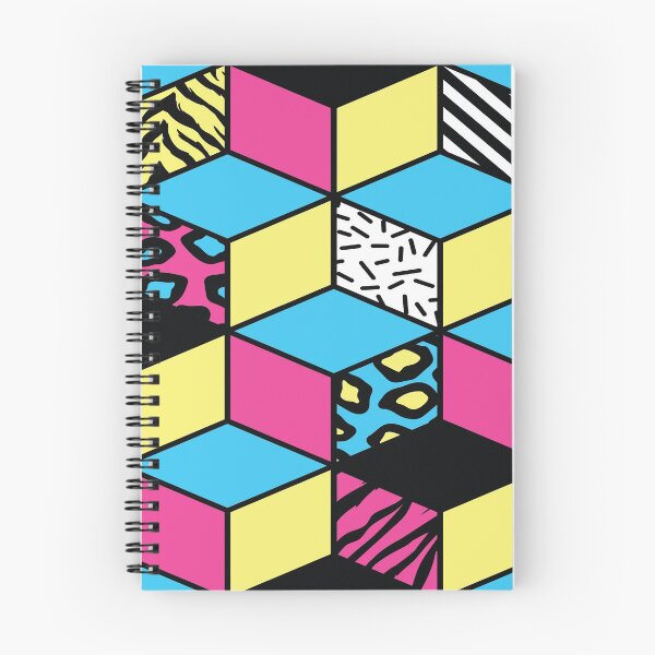 Item preview, Memphis Seamless Patterns With Geometric And Grid, Striped With Neon Colors designed and sold by shoppnow1.