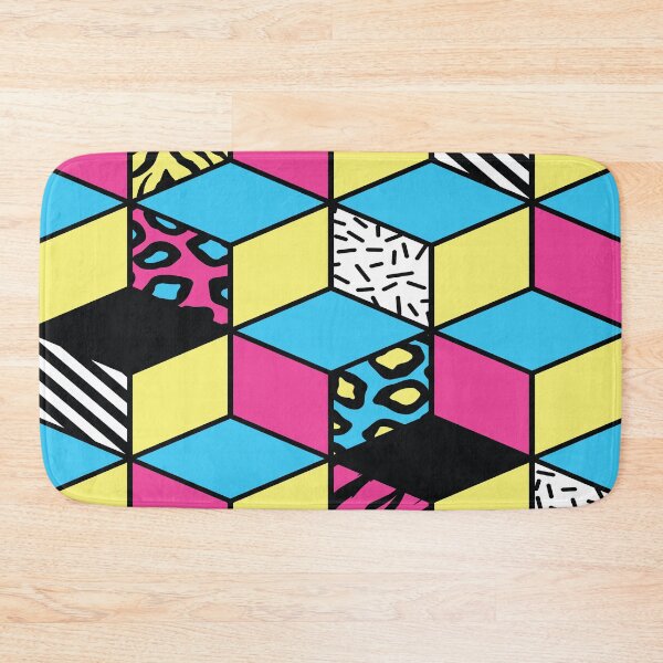 Item preview, Memphis Seamless Patterns With Geometric And Grid, Striped With Neon Colors designed and sold by shoppnow1.