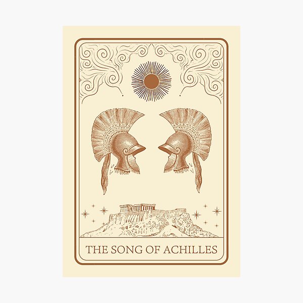 Song of Achilles Madeline Miller Photographic Print