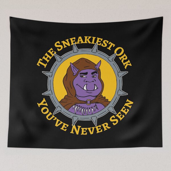 Item preview, The Sneakiest Ork designed and sold by GeekyMumDesigns.