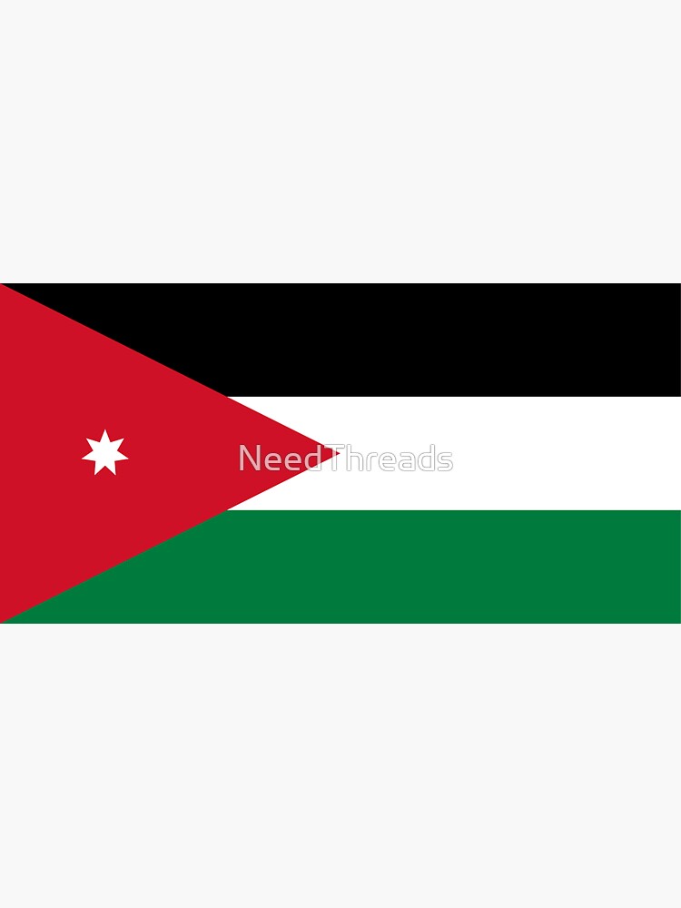 "Jordan Flag" Sticker by NeedThreads Redbubble