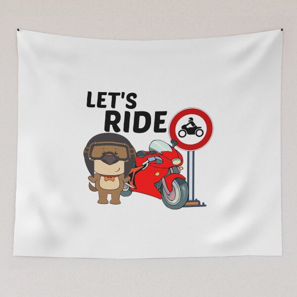 Item preview, Dog On Motorcycle designed and sold by besttwlife.
