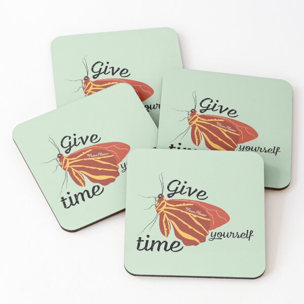 Item preview, Give yourself time butterfly quote designed and sold by PeacePlanner.