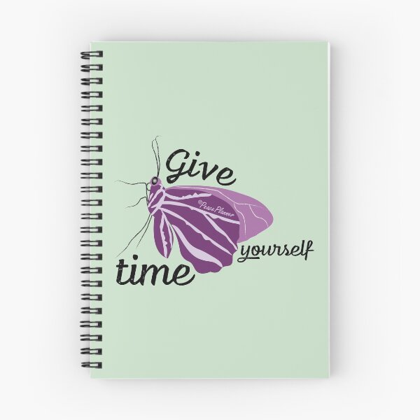 Item preview, Give yourself time butterfly quote designed and sold by PeacePlanner.