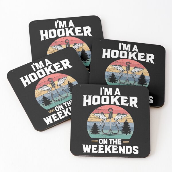 Item preview, Fishing Lover I'm a Hooker on the Weekend designed and sold by abcxyzsma.
