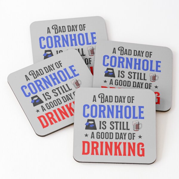 Item preview, Cornhole bad day, good day of drinking designed and sold by LootBoxApparel.