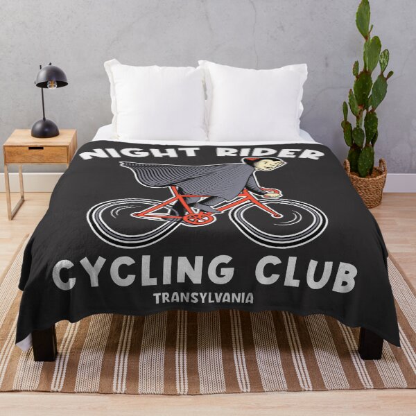 Item preview, Funny Vampire on Bicycle // Night Rider Cycling Club designed and sold by SLAG-Creative.