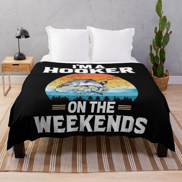 Item preview, Copy of Fishing Lover I'm a Hooker on the Weekend designed and sold by abcxyzsma.