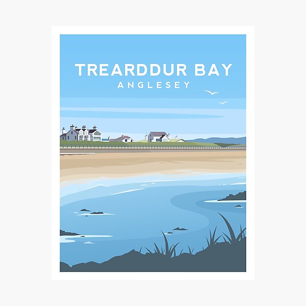 Item preview, Trearddur Bay - Anglesey, North Wales designed and sold by typelab.