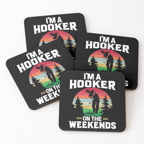 Item preview, Funny Golfing & Golf I'm a hooker on the weekends designed and sold by abcxyzsma.