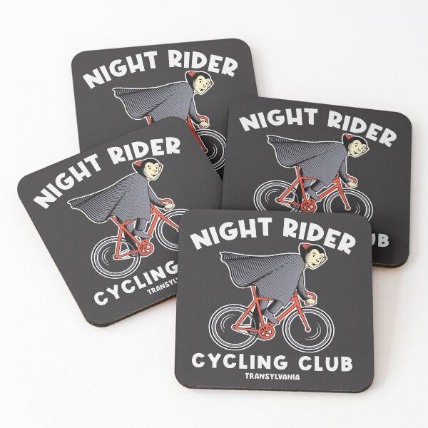 Item preview, Funny Vampire on Bicycle // Night Rider Cycling Club designed and sold by SLAG-Creative.