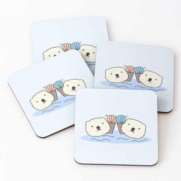 Item preview, Cute Sea Otter Anime Simple Aesthetic Kawaii Animal - 2 designed and sold by Marinaaa010.