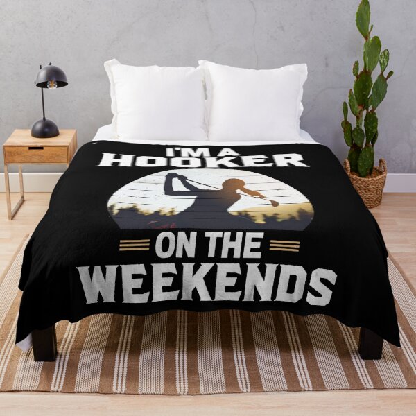 Item preview, Funny Golfing & Golf I'm a hooker on the weekends for men Women designed and sold by abcxyzsma.