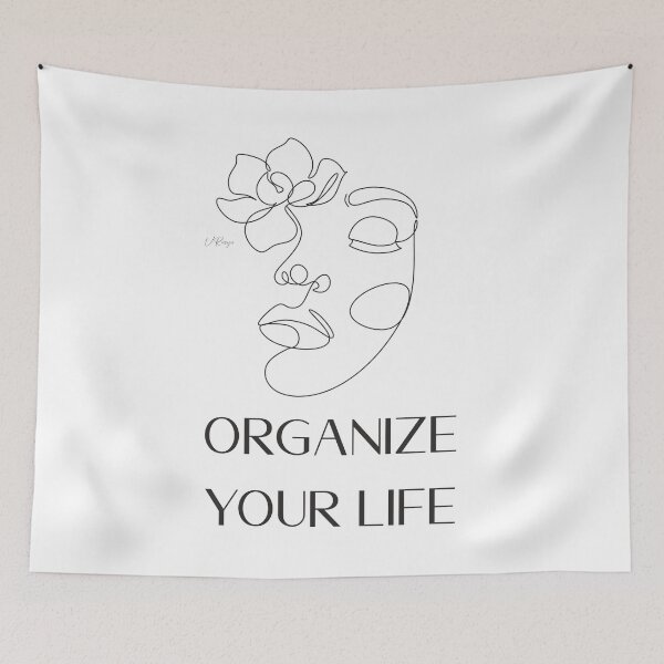 Item preview, Organize your life. Motivational quote. Positive quote. Quotes inspirational designed and sold by LineHome.
