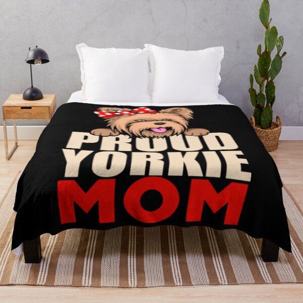 Item preview, Proud Yorkie Mom Ironic Dog Owner designed and sold by Trantufb6789.