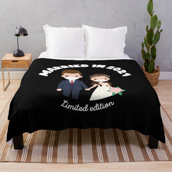 Item preview, Married in 2021 Funny wedding gift designed and sold by Mad-Minds.
