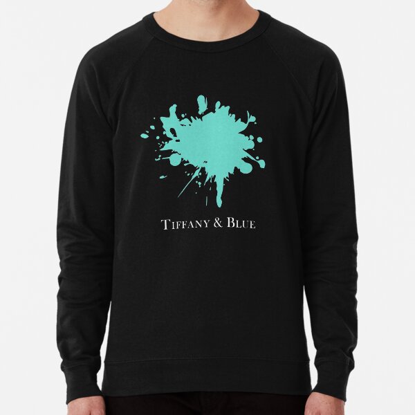 Tiffany & Blue Color Splash I Pintura turquesa I Mint Aqua Co Sudadera ligera
