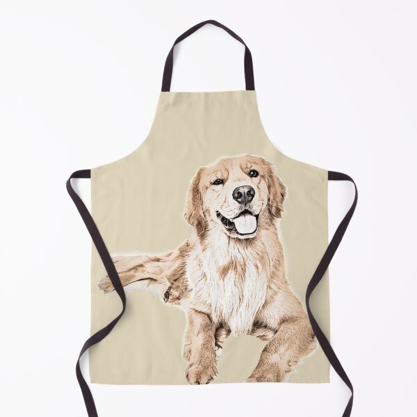 Item preview, Cute Golden Retriever Dog Sitting (Sand) designed and sold by Jelly Bear.