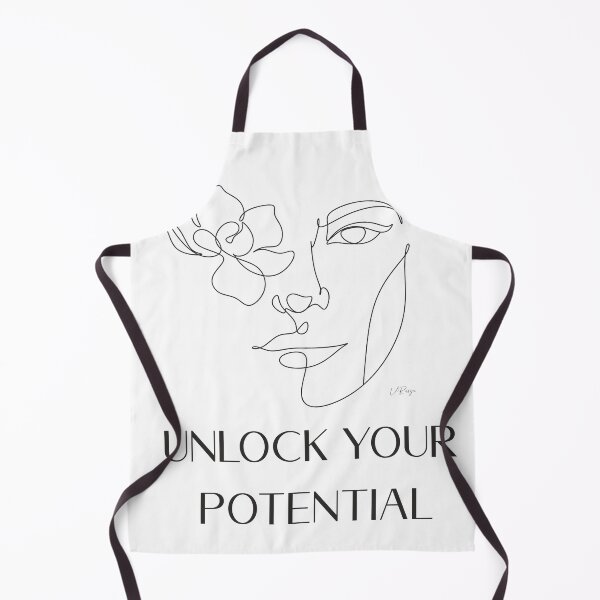 Item preview, Motivational quote. Positive quote. Quotes inspirational. unlock your potential designed and sold by LineHome.