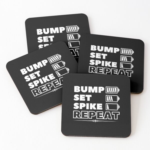 Item preview, Bump Set Spike Repeat Shirt, Volleyball Shirt designed and sold by SoonSeen.