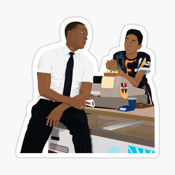 Vista previa del artículo con la obra «Benny y Sonny (sin antecedentes) | En las alturas», diseñado y vendido por myorangerock.