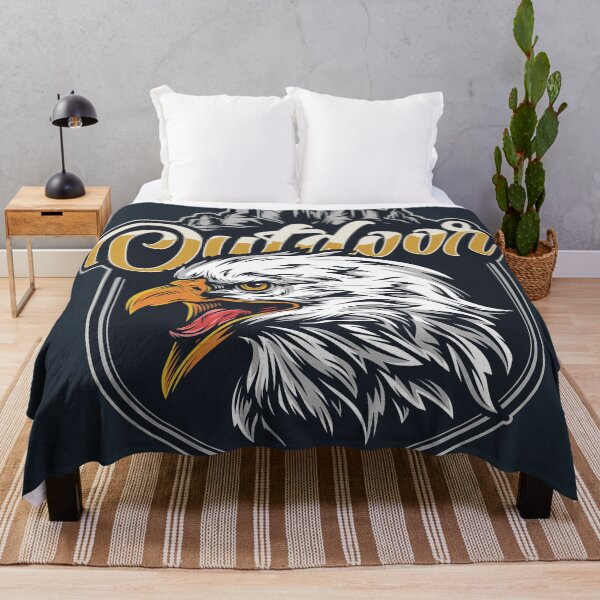 Item preview, Colorful Wildlife Eagle Badge CA Outdoor designed and sold by BigBoyFunky.