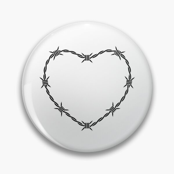 Item preview, Barbed Wire Heart designed and sold by Uncommon Tee.